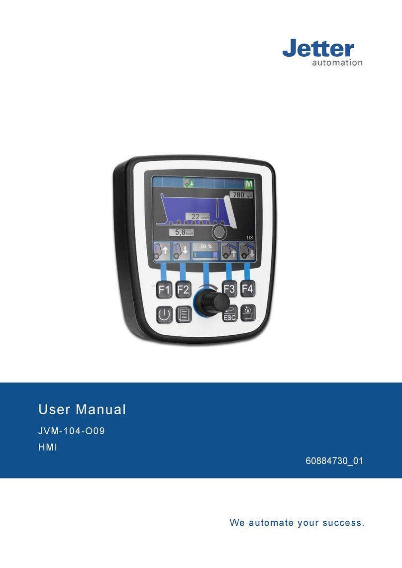 Jetter JVM-104-O09 User manual Jetter JVM-104-O09 User manual