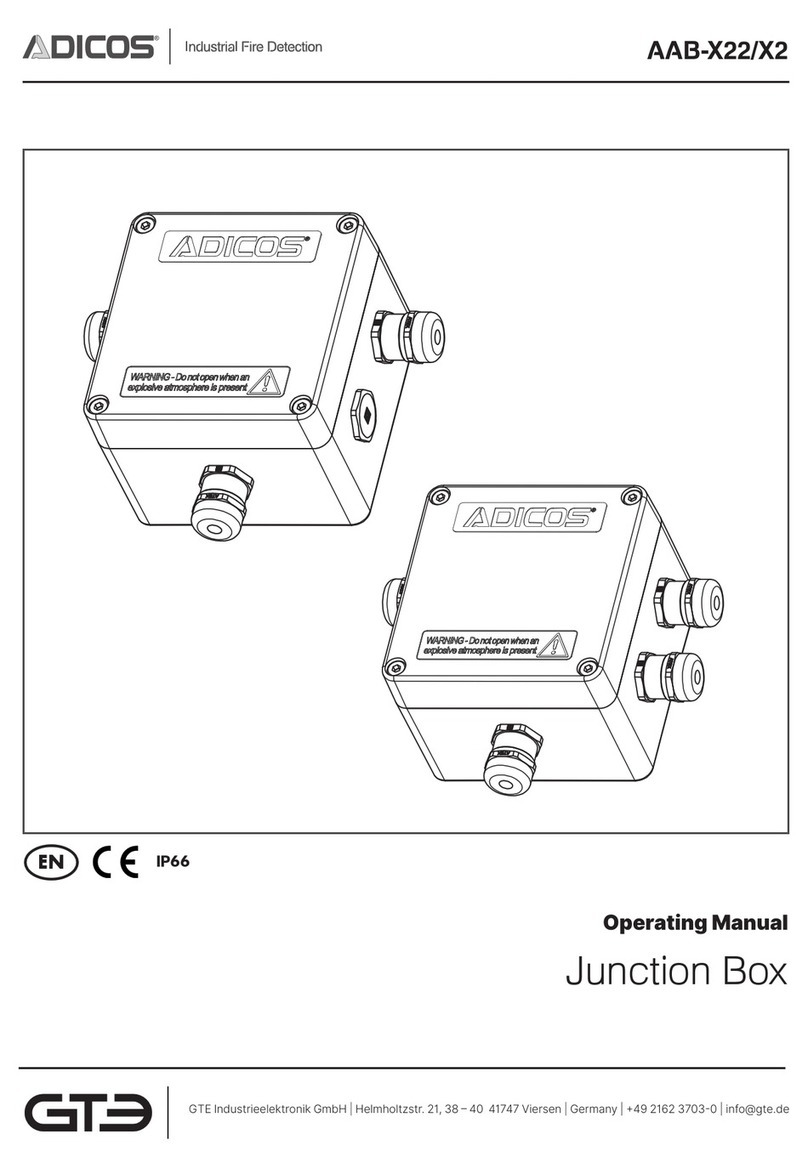 Adicos AAB-X22 operating manual Adicos AAB-X22 operating manual