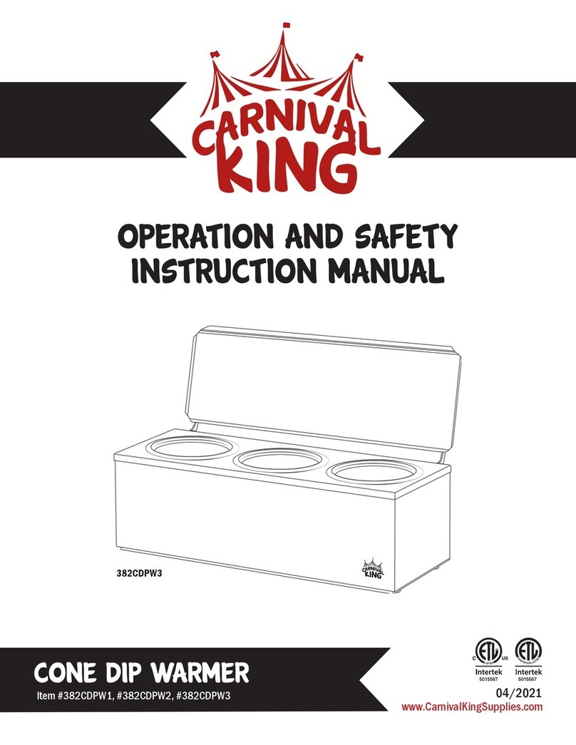 Carnival King 382CDPW3 Operation And Safety Instruction Manual