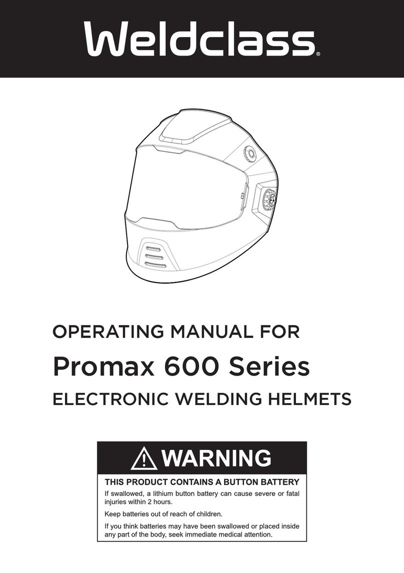 Weldclass Promax 600 Series operating manual Weldclass Promax 600 Series operating manual