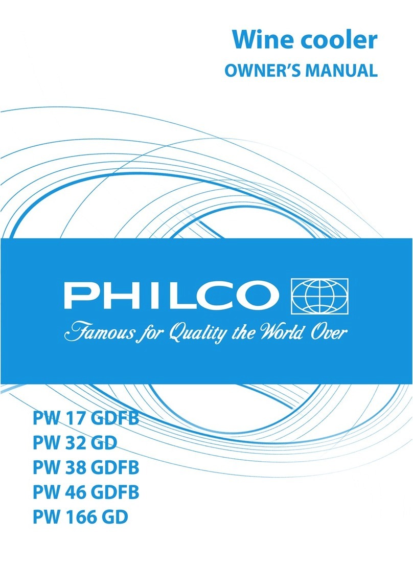 Philco PW 17 GDFB User manual