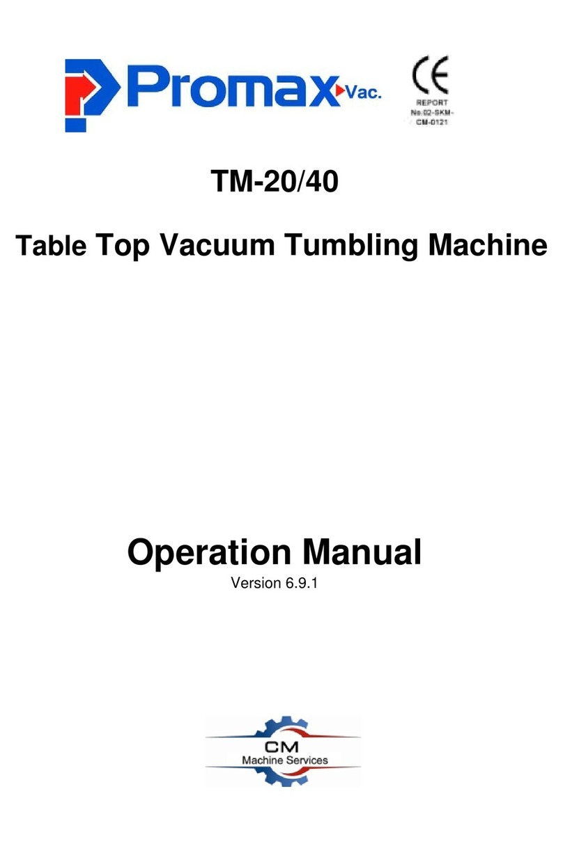 Promax TM-20 Operation manual