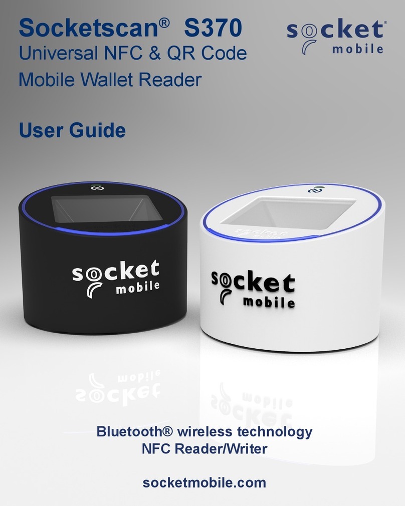 Socket Socketscan S370 User manual