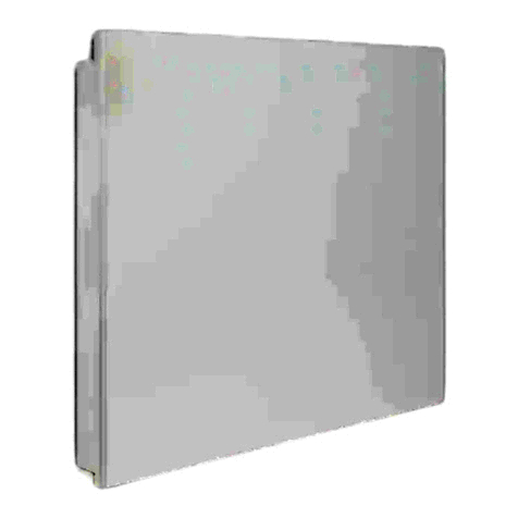 Stelpro MIRAGE AMIR Series User manual
