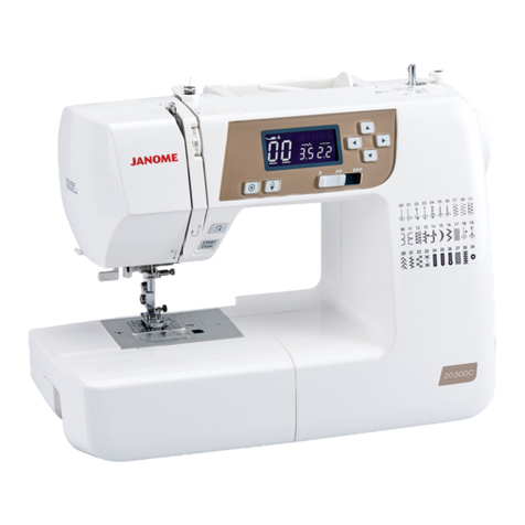 Janome 2030DC-T Instruction book