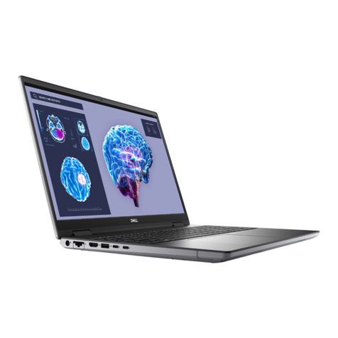 Dell Precision 7680 Operation and maintenance manual