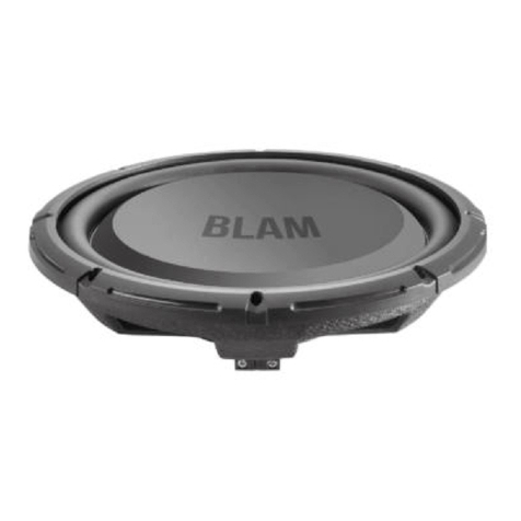BLAM RELAX RS12 User manual