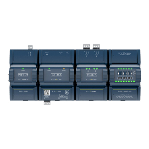 Distech Controls ECLYPSE User manual