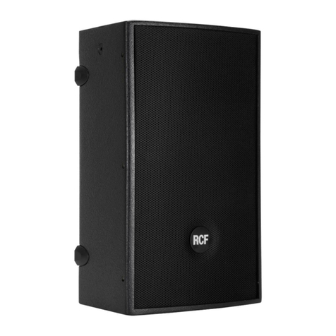 RCF 4PRO 1031-A User manual