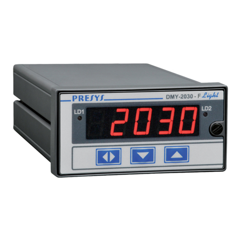 Presys DMY-2030-F Technical manual