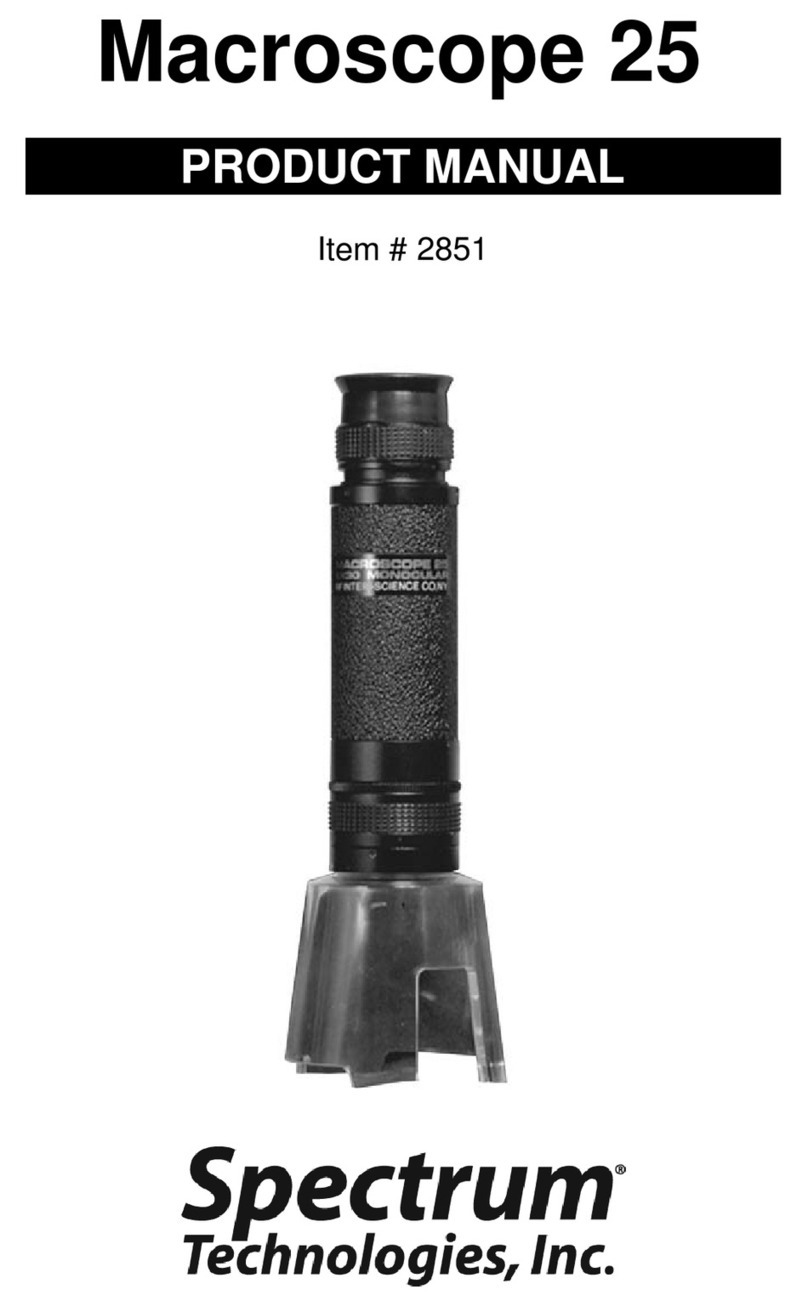 Spectrum Technologies Macroscope 25 product manual