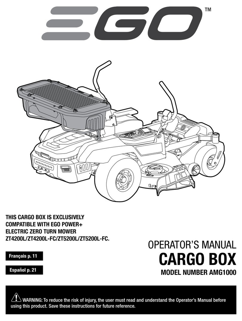 EGO AMG1000 User manual