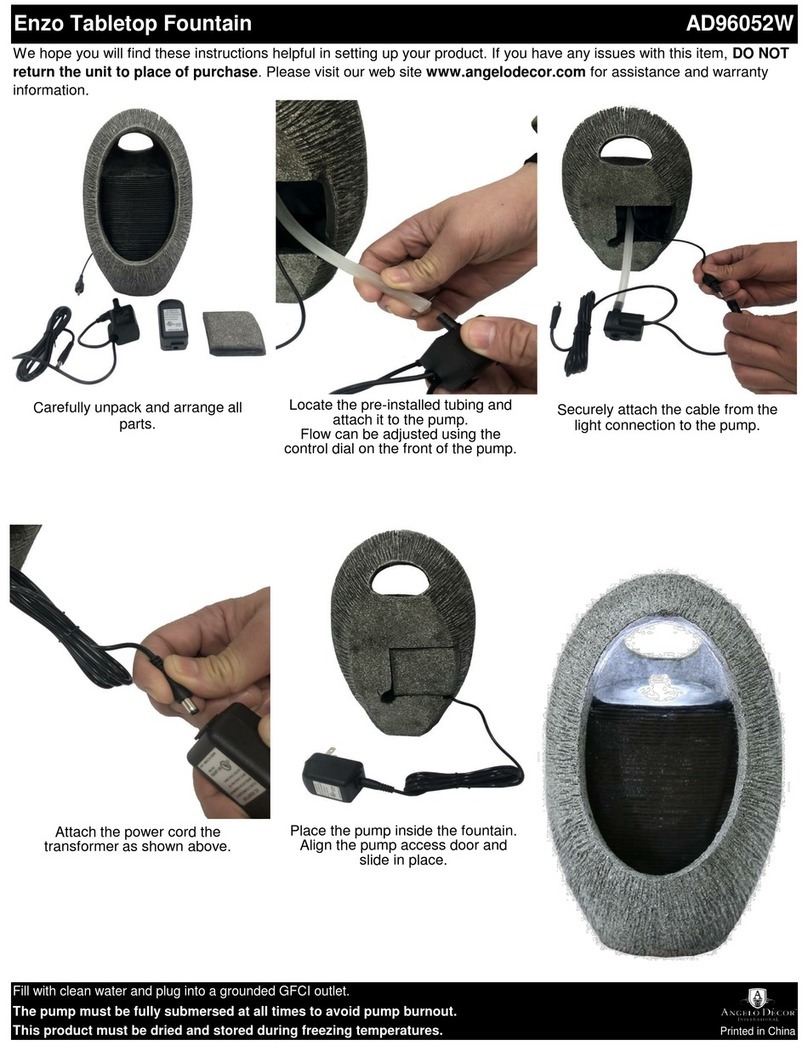 Angelo Decor Enzo AD96052W quick start guide