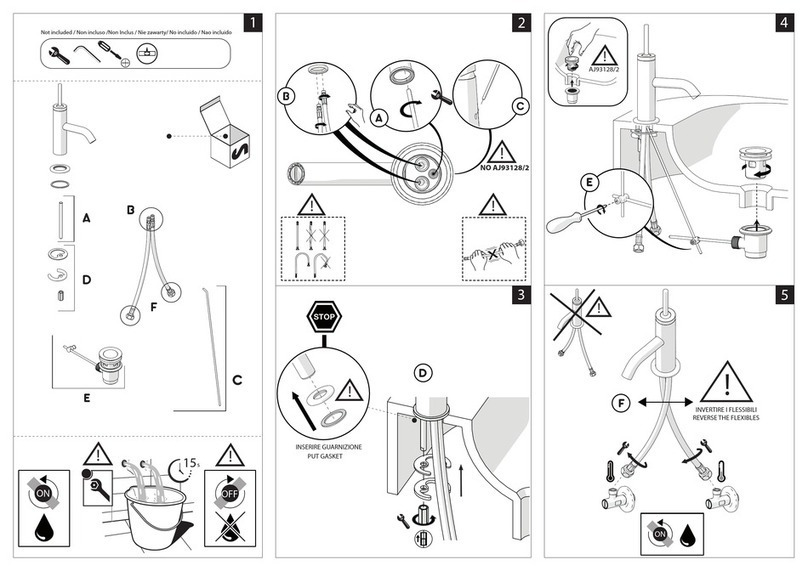 Nobili ACQUERELLI J installation instructions
