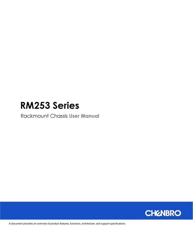 Chenbro RM253 Series user manual