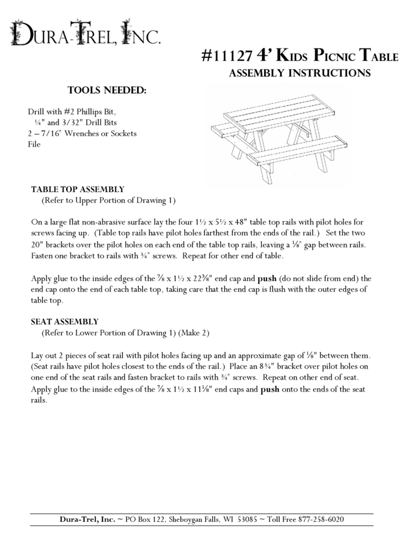 Dura Trel 11127 User manual