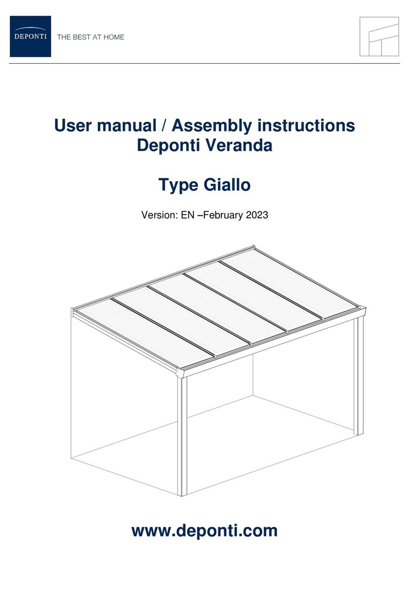 Deponti Giallo User manual