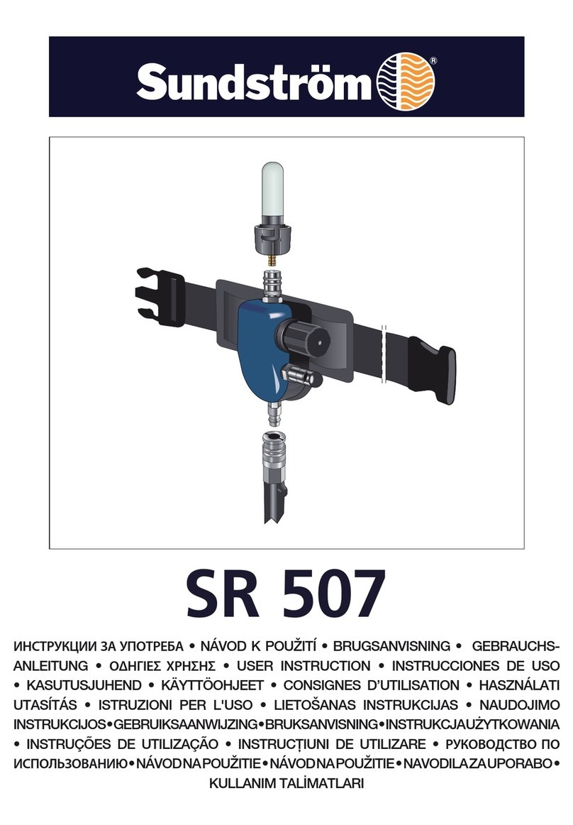 Sundstrom SR 507 Installation instructions
