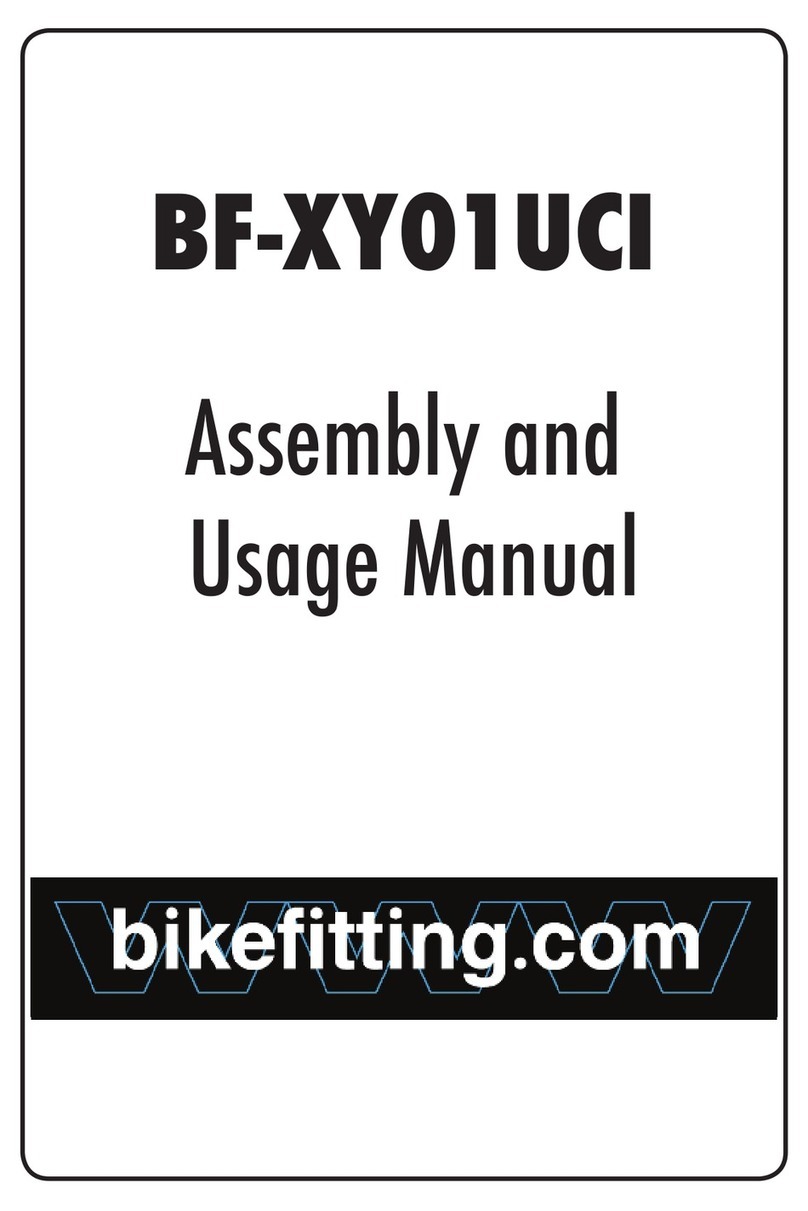 Bikefitting BF-XY01UCI Assembly and usage guide