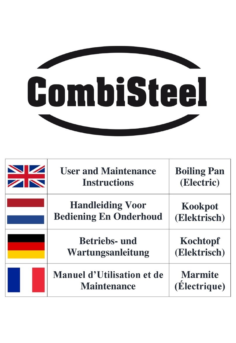 CombiSteel 7178.0560 User and maintenance instructions CombiSteel 7178.0560 User and maintenance instructions