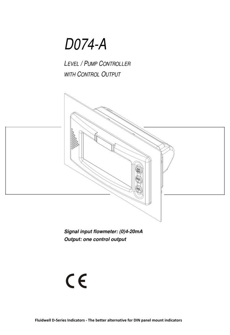 Fluidwell D Series User manual