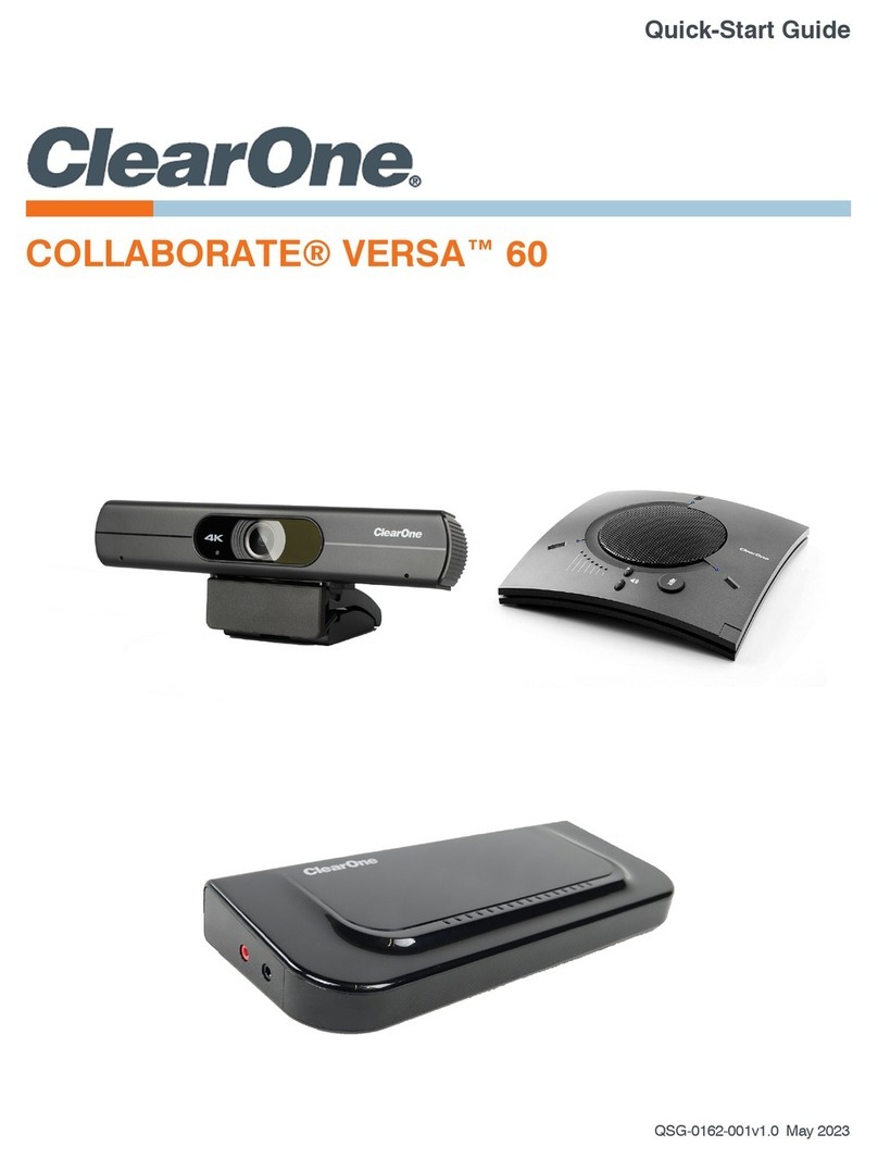 Clear One UNITE 60 quick start guide
