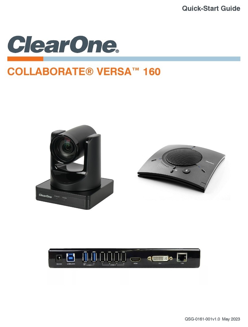 Clear One UNITE 160 quick start guide