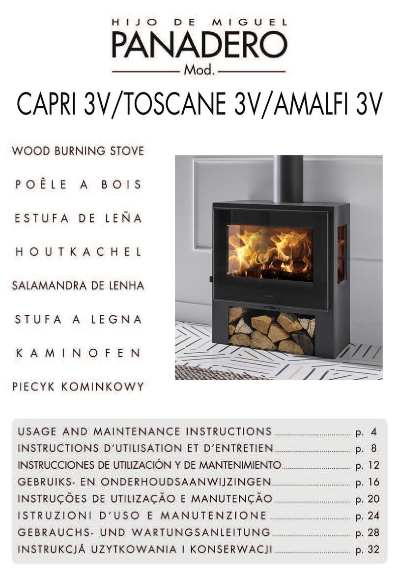 Panadero CAPRI 3V Usage and maintenance instructions