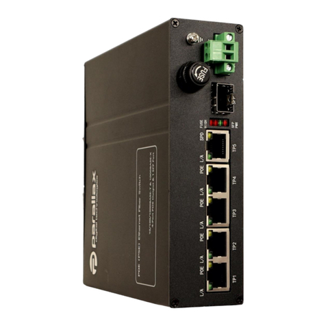 Parallax PDT-NSU-7105-MP-SF-I User manual