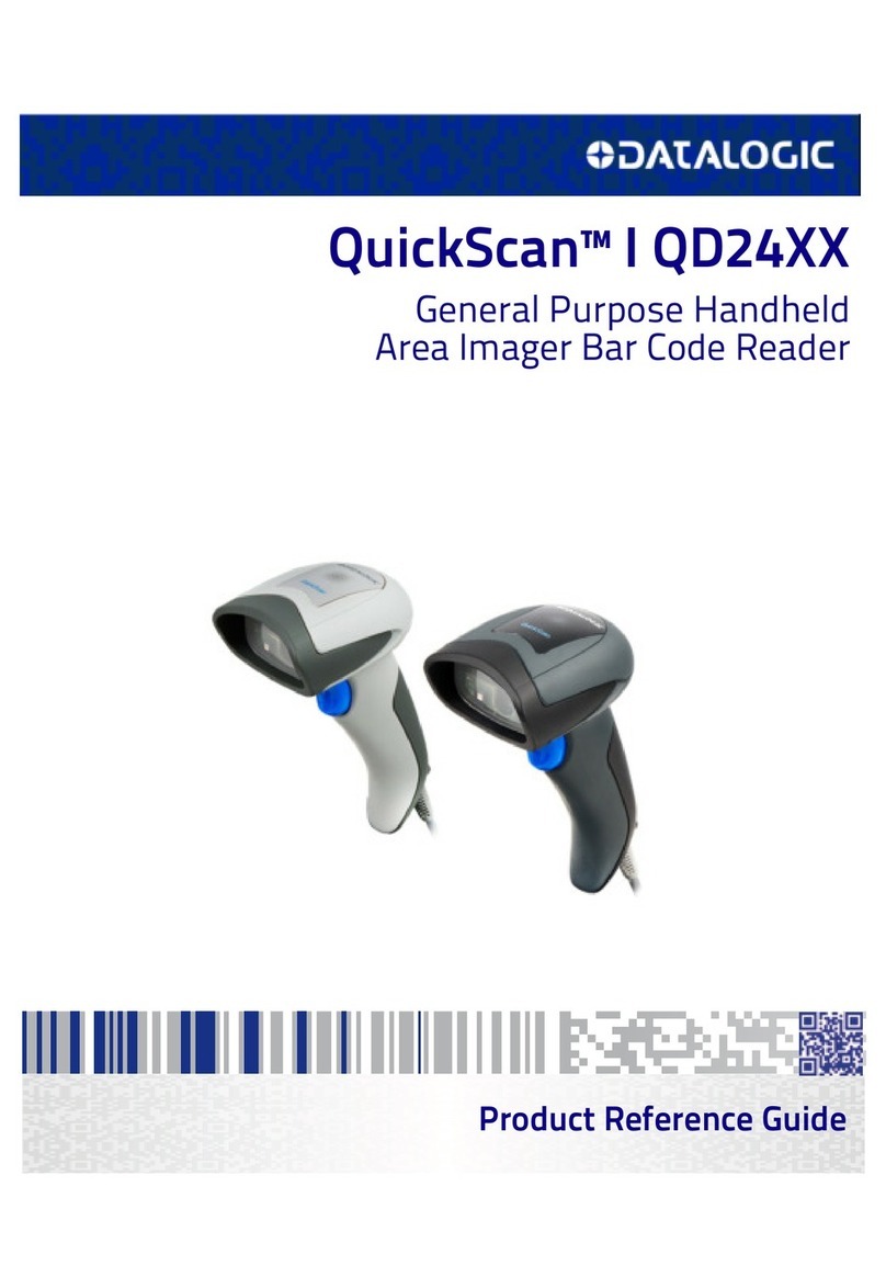 Datalogic QuickScan I QD24 Series Installation and operation manual