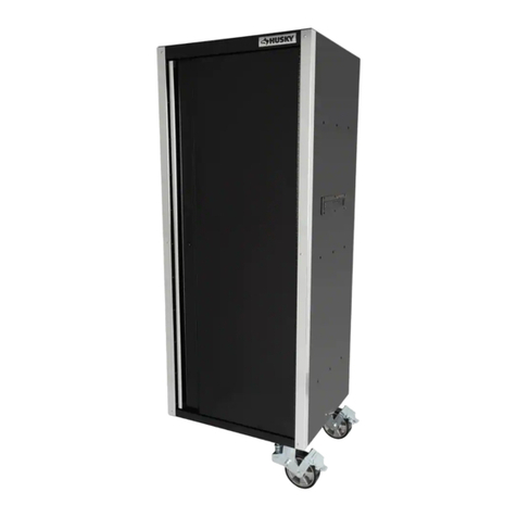 Husky HPRO27SLOCKERBL Use and care guide
