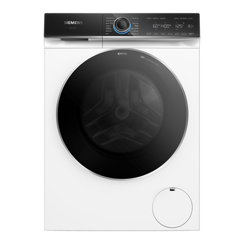 Siemens WG44B209GB User manual and installation instructions