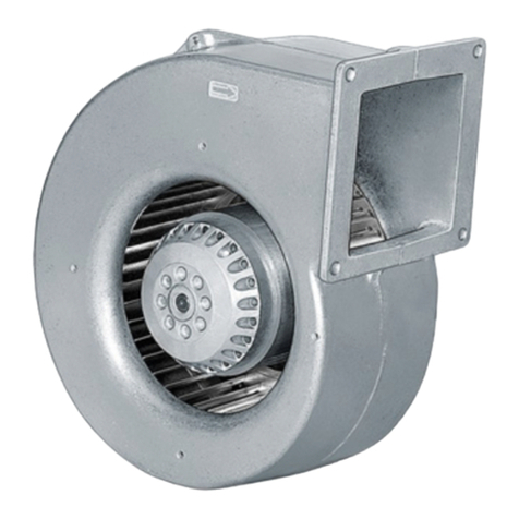 Ebmpapst G2E160-AD05-01 User manual
