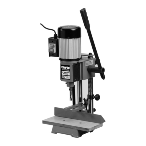 Clarke Woodworker CBM1-C Operating & maintenance instructions