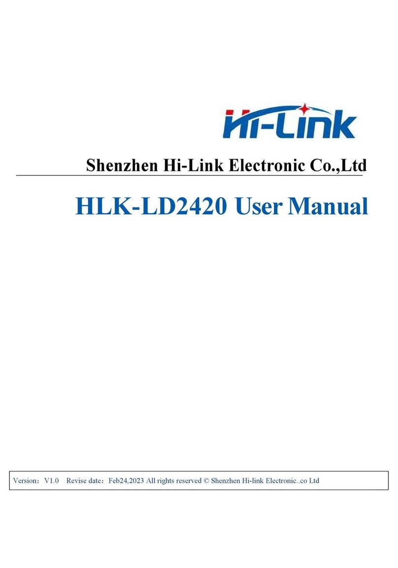 Hi-Link HLK-LD2420 User manual