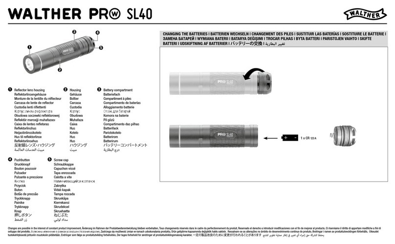 Walther PR SL40 manual