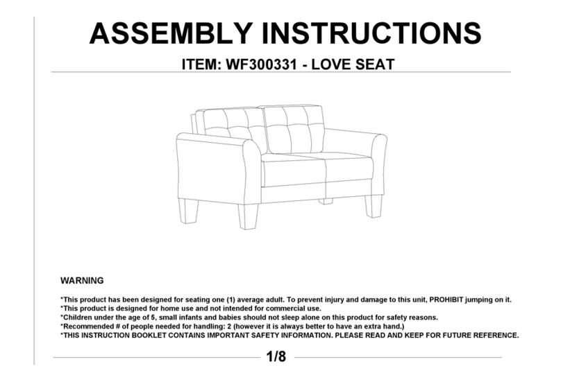 Modern Living WF300331 Assembly instructions