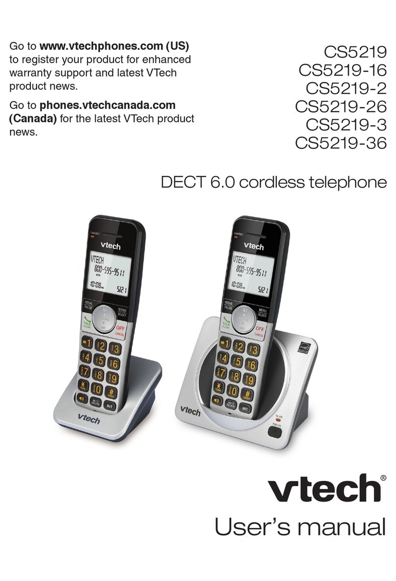 V-tech CS5219 User manual