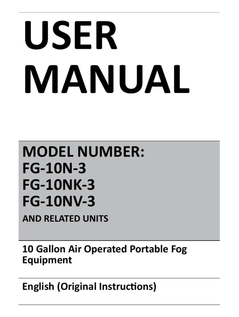 Foamit FG-10N-3 User manual Foamit FG-10N-3 User manual