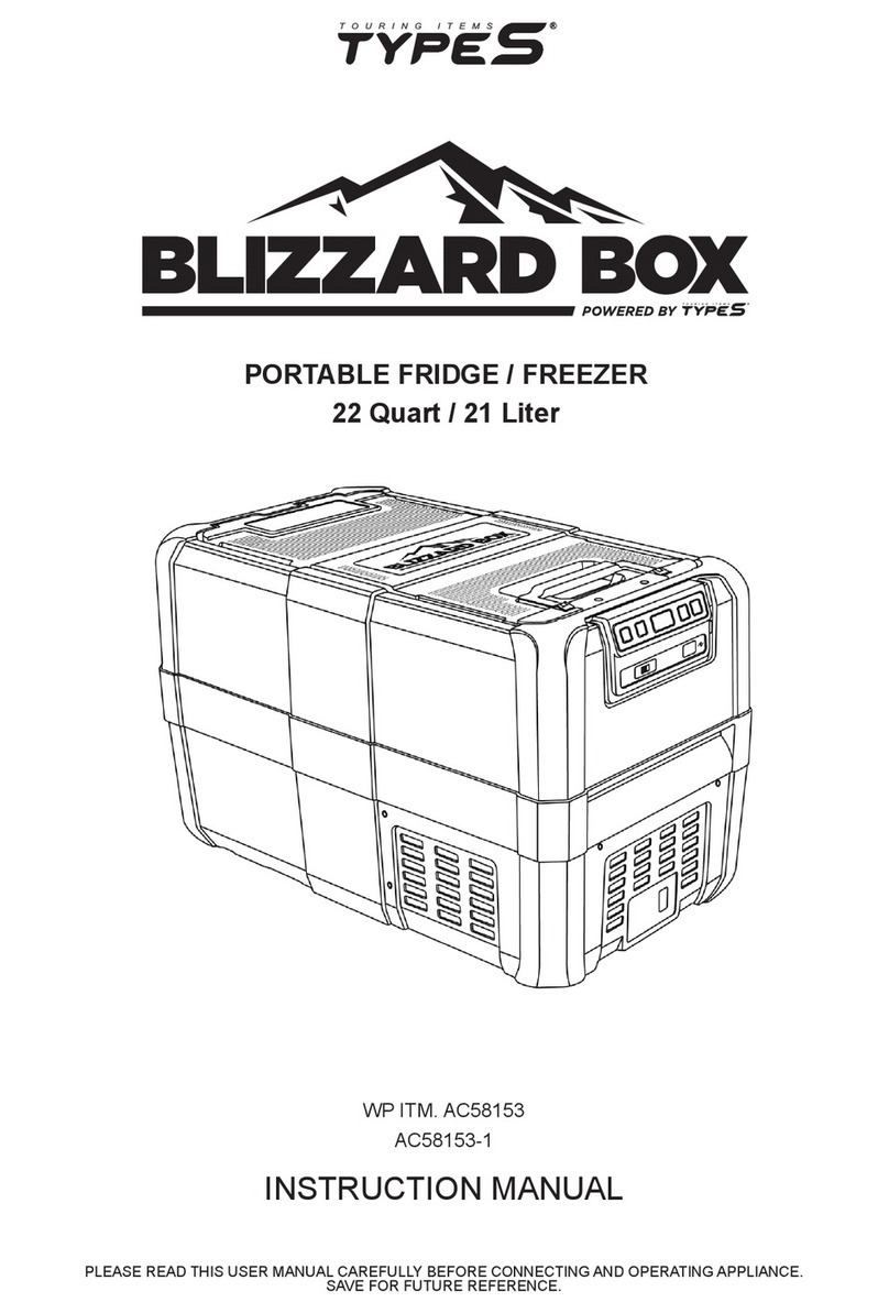 TypeS Blizzard Box AC58153 instruction manual