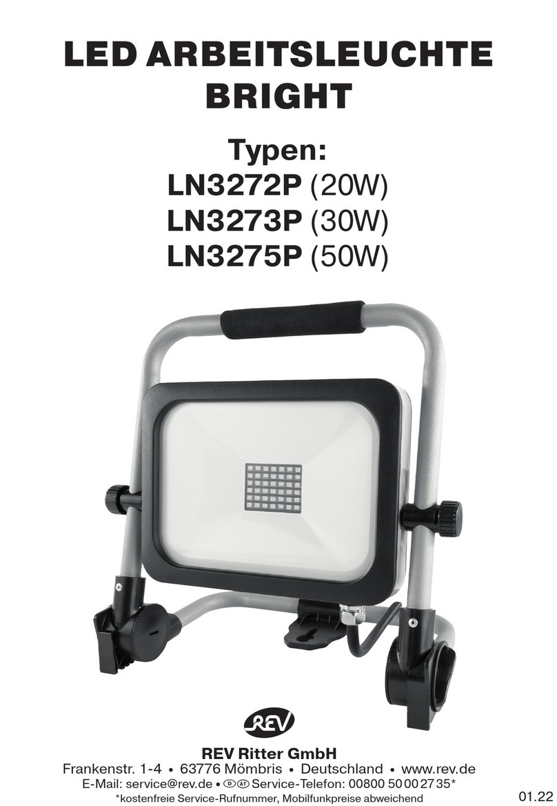 REV Ritter LN3272P User manual