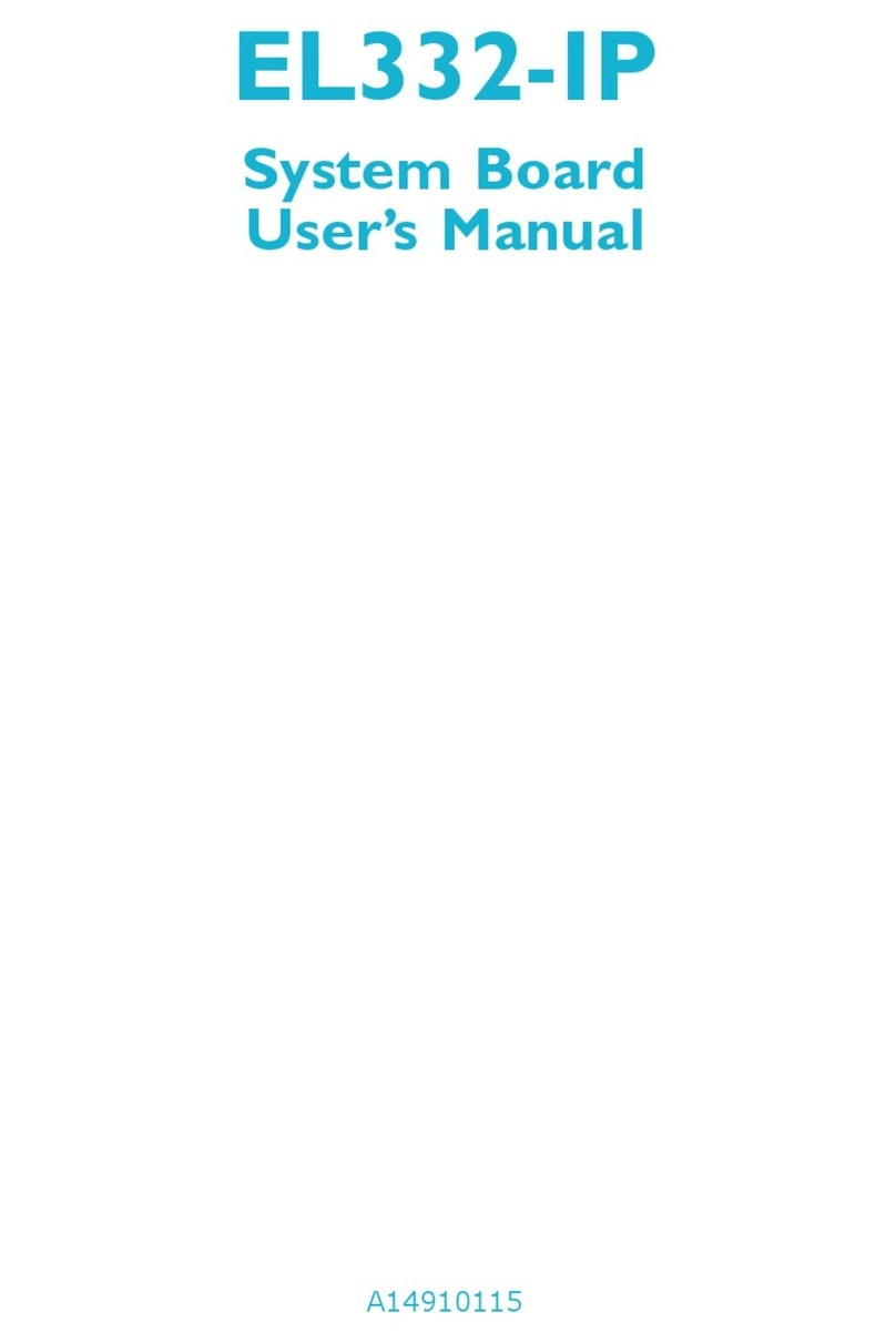 DFI-ITOX EL332-IP User manual