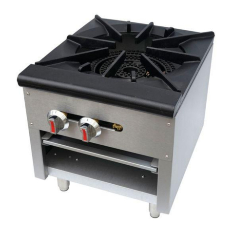 USR Brands Cookline CSP1 user manual