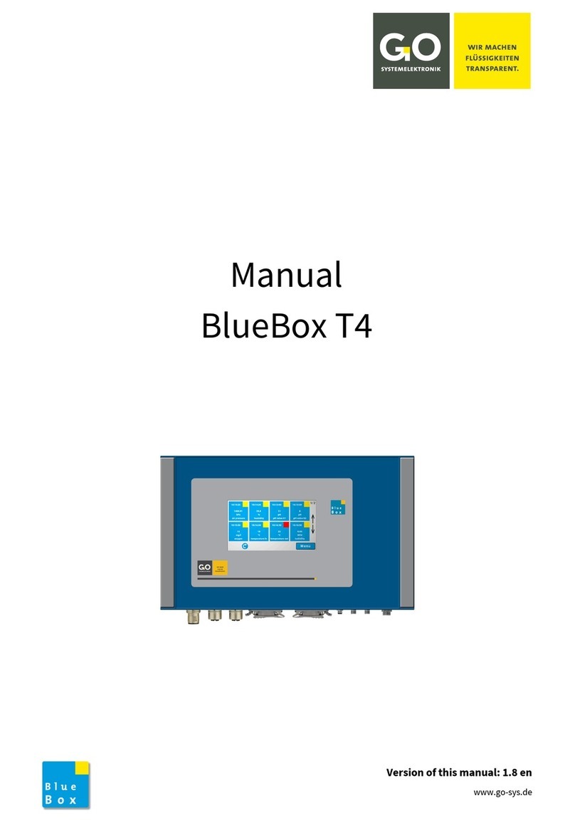GO Systemelektronik BlueBox T4 manual