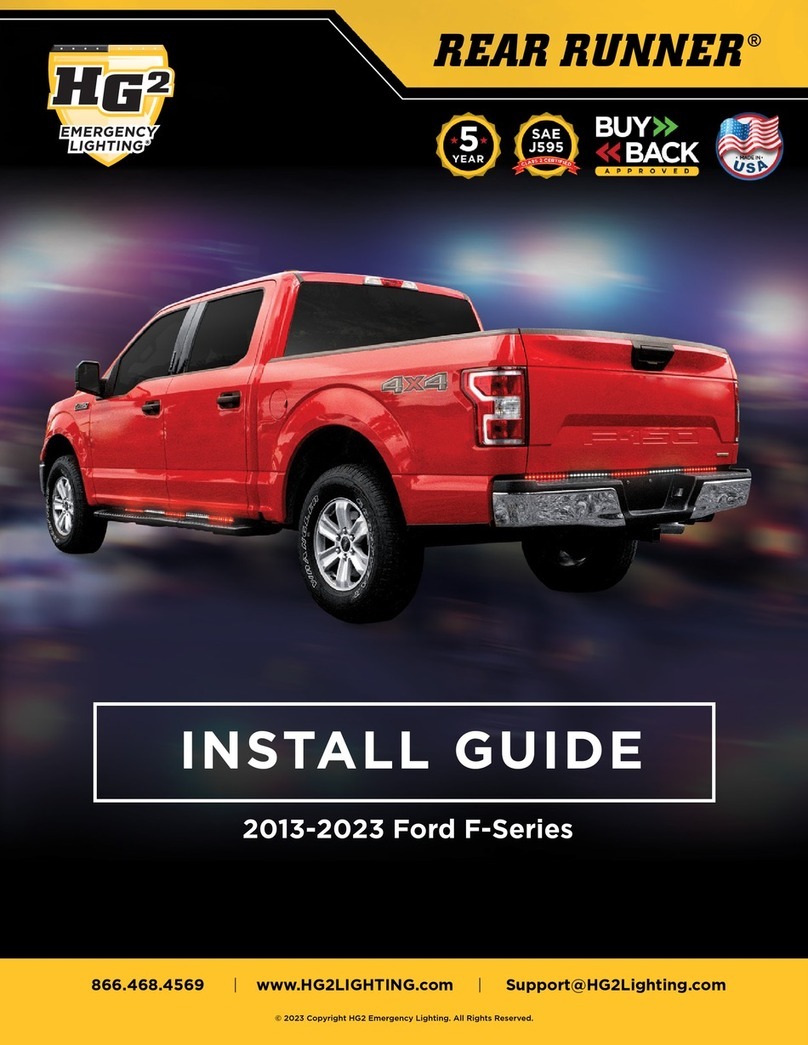 HG2 REAR RUNNER 2013 Ford F-Series install guide