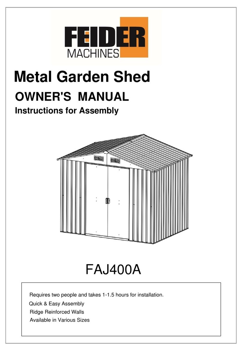Feider Machines FAJ400A owner's manual