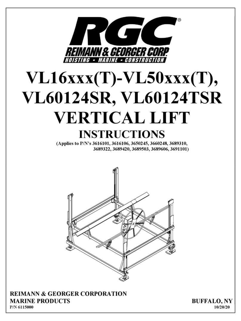 RGC VL16 T Series User manual