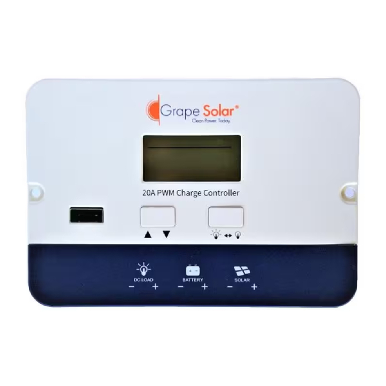 Grape Solar GS-PWM-20A user manual