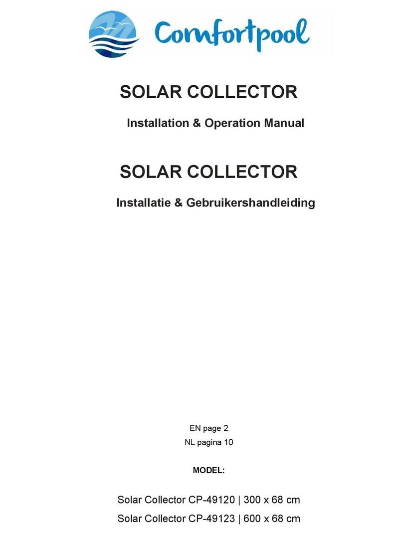 COMFORTPOOL CP-49120 Installation & operation manual