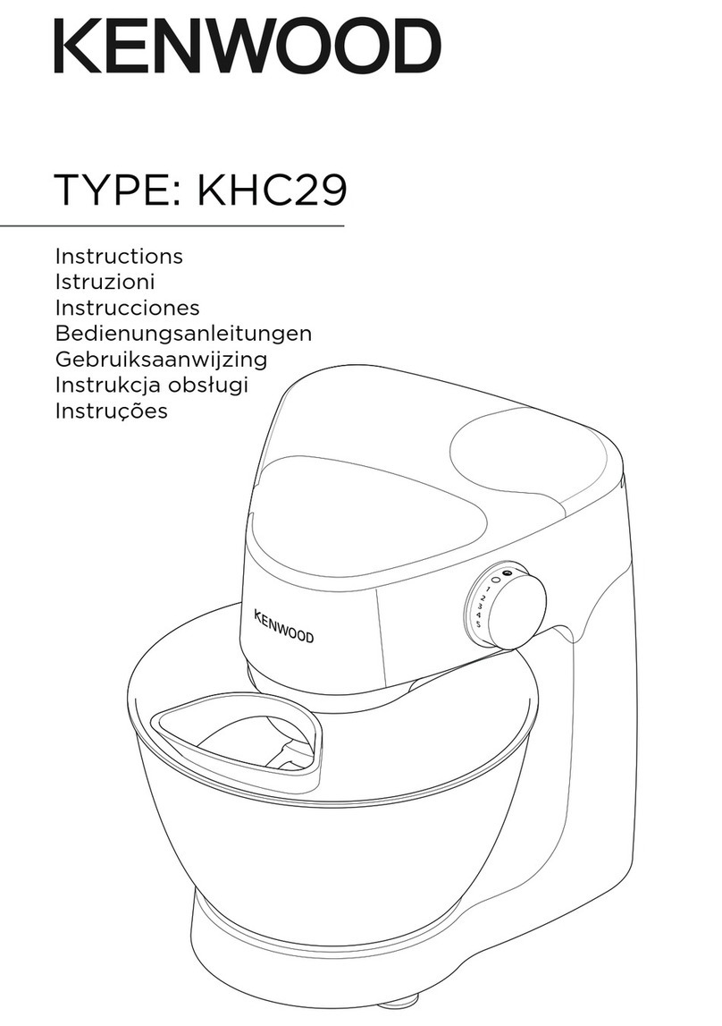 Kenwood KHC29A.H0WH instructions